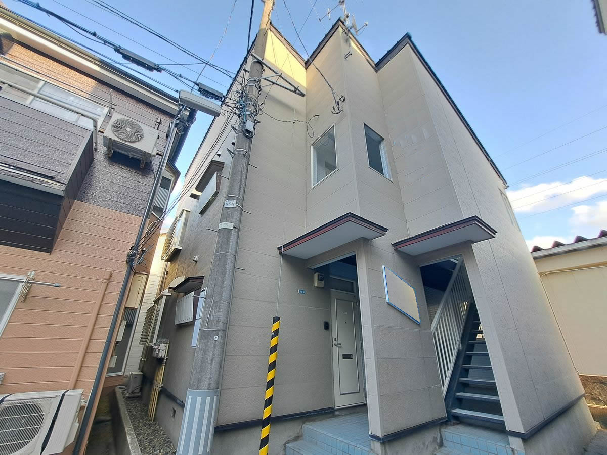 新潟市中央区出来島木造アパートA2棟